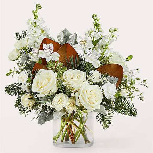 Fresh Snowfall Bouquet – DIANA'S FLOWERS AND GIFTS, Aurora CO